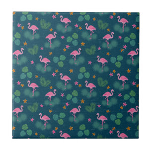 Carreau Carrelage en céramique Flamant rose