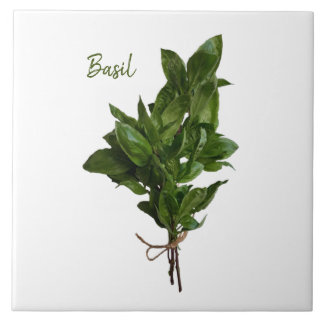 Carreau Carrelage en céramique Green Basil Herb
