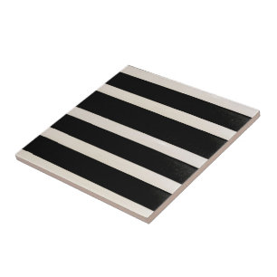 Carreau Carrelage en céramique Grille noire et blanche