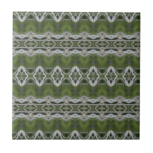 Carreau Carrelage en céramique Gris et Green Designer