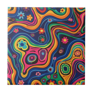 Carreau Carrelage en céramique hippie