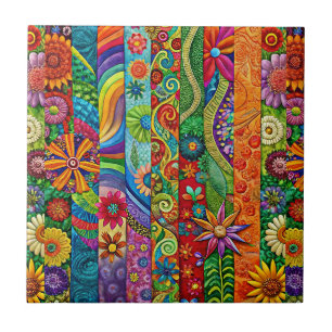 Carreau Carrelage en céramique Hippie Art