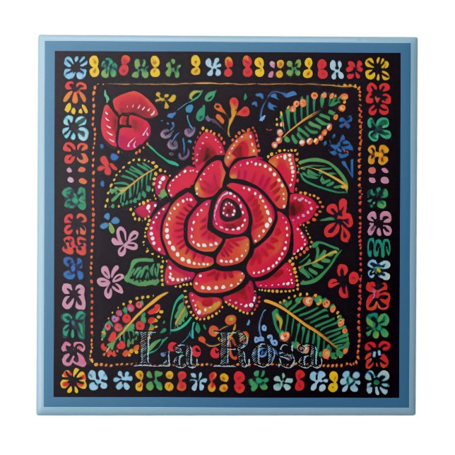 Carreau Carrelage en céramique Huichol Loteria : Carrelage (Devant)