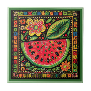 Carreau Carrelage en céramique Huichol Loteria : Carrelage