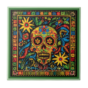 Carreau Carrelage en céramique Huichol Loteria : Carrelage