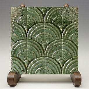 Carreau Carrelage en céramique Jade Art Nouveau