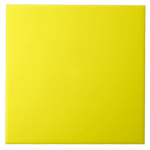 Carreau Carrelage en céramique - Jaune clair - Carrelage d