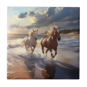 Carreau Carrelage en céramique Les Chevaux