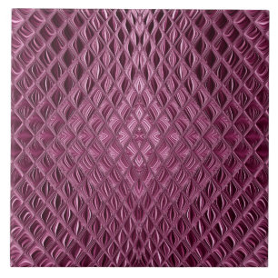 Carreau Carrelage en céramique magenta décoratif