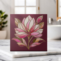 Carrelage en céramique Magnolia Flower