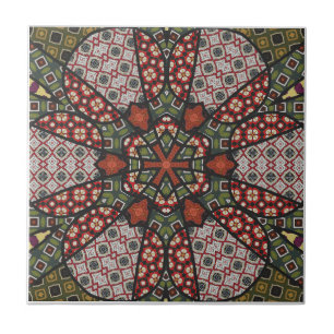 Carreau Carrelage en céramique Mandala moderne