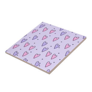Carreau Carrelage en céramique Motif Coeur tendance