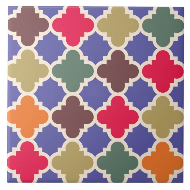 Carreau Carrelage en céramique Motif marocain (Devant)