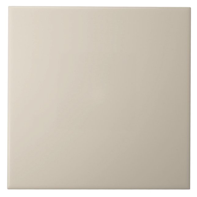 Carreau Carrelage en céramique Pale Taupe. (Devant)