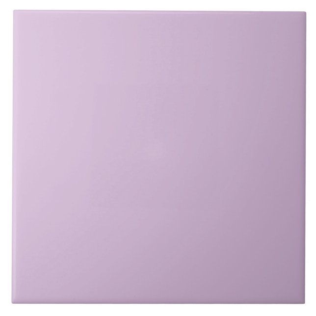 Carreau Carrelage en céramique Pastel Lilac. (Devant)