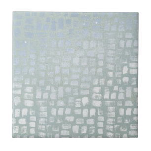 Carreau Carrelage en céramique Peinture à main d'argent