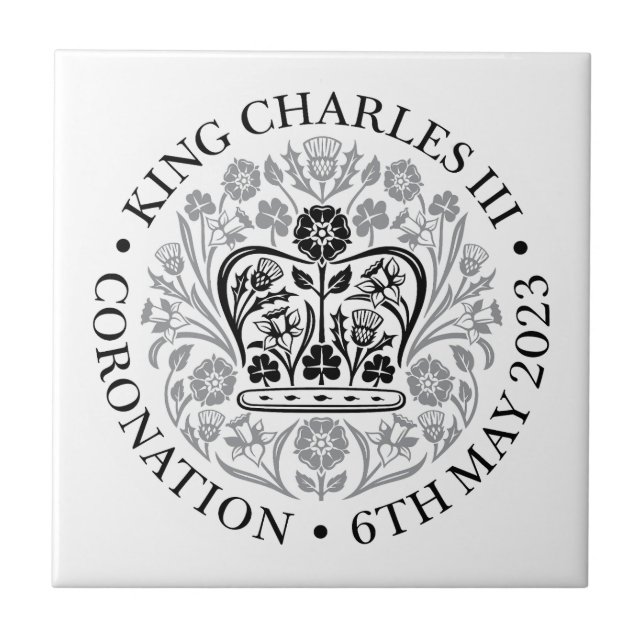 Carreau Carrelage en céramique pour 2023 Coronation - Noir (Devant)