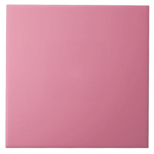 Carreau Carrelage en céramique rose corail.