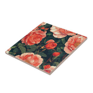 Carreau Carrelage en céramique Rose moderne pour salle de 