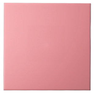 Carreau Carrelage en céramique rose poussiéreux.
