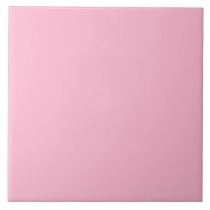 Carreau Carrelage en céramique rose rétro.