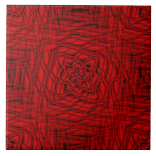 Carreau Carrelage en céramique rouge sans joint