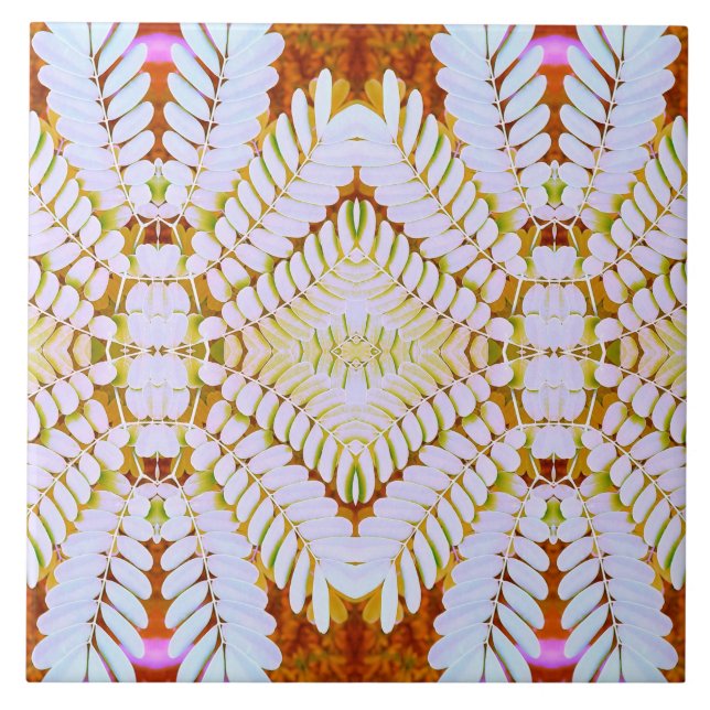 Carreau Carrelage en céramique, un élégant design floral c (Devant)