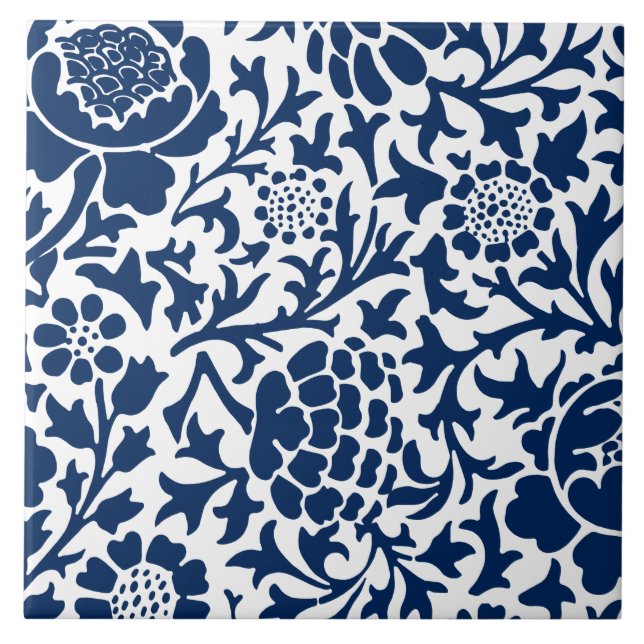 Carreau Carrelage en céramique vintage (Devant)