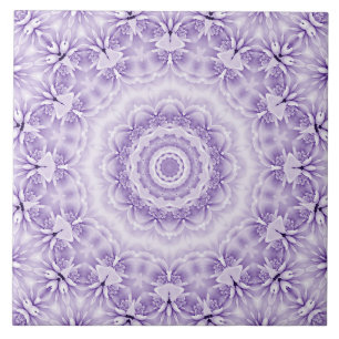 Carreau Carrelage en céramique violet blanc