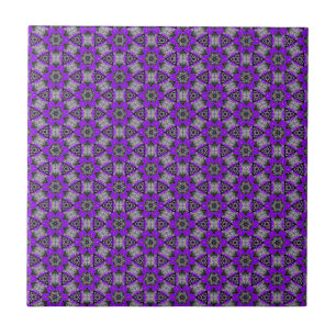 Carreau Carrelage en céramique violette - Couleurs personn
