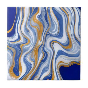 Carreau Carrelage en marbre bleu foncé