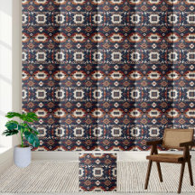 Carrelage géométrique ethnique scandinave