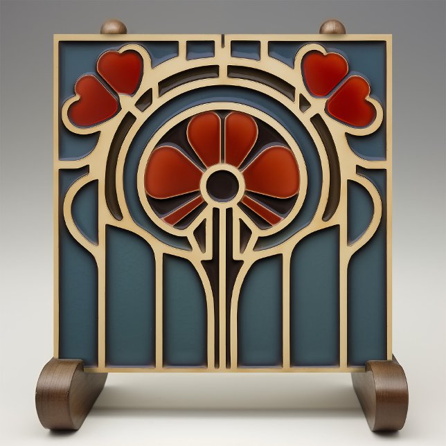 Carreau Carrelage géométrique Harmonie Florale (Créateur téléchargé)