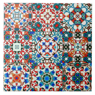 Carreau Carrelage marocain, mosaïque, art coloré