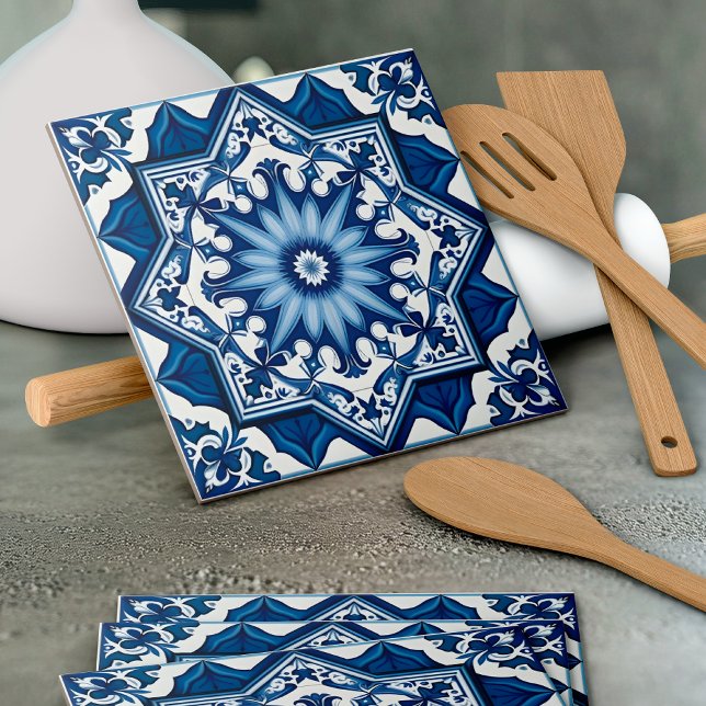 Carreau Carrelage méditerranéen, Portugais, Azulejo, Majol (Créateur téléchargé)