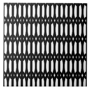 Carreau Carrelage Motif Piliers Art Déco