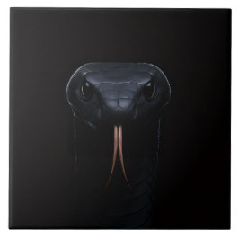 Carreau Carrelage noir 4 Luxe avec Black Mamba Elegance