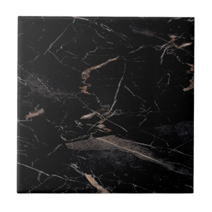 Carreau Carrelage noir et or