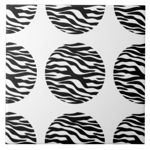 Carreau Carrelage Pois d'impression Zebra