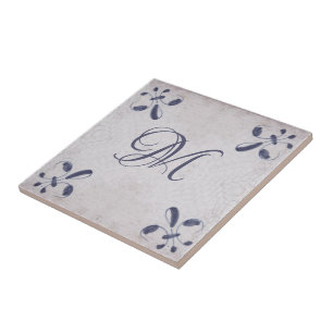 Carreau Carrelage Repro portugais bleu azulejos personnali