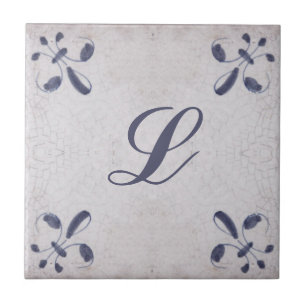 Carreau Carrelage Repro portugais bleu azulejos personnali