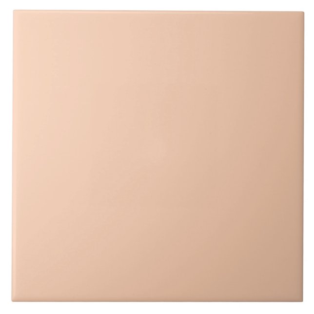 Carreau Carrelage rose orange d'abricot doux minimal (Devant)