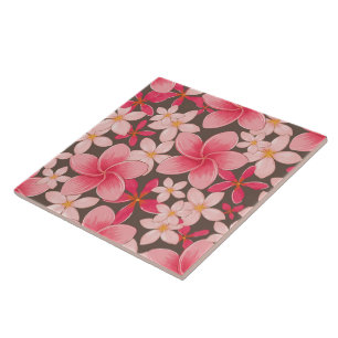 Carreau Carrelage sans soudure - imprimé tropical