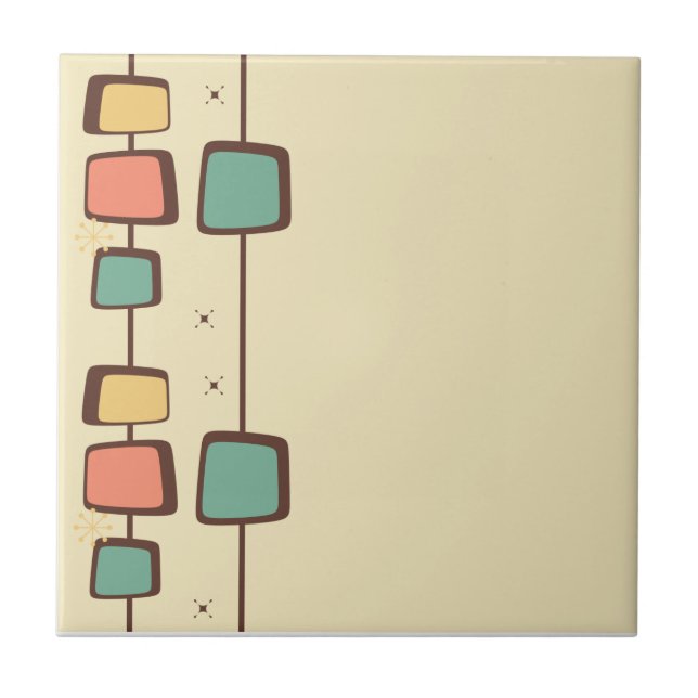 Carreau Carrelage style années 50 (Devant)