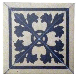Carreau Carrelage victorien Repro Carrelage bleu et blanc
