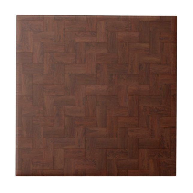 Carreau Carrelages en bois de parquet de motif (Devant)