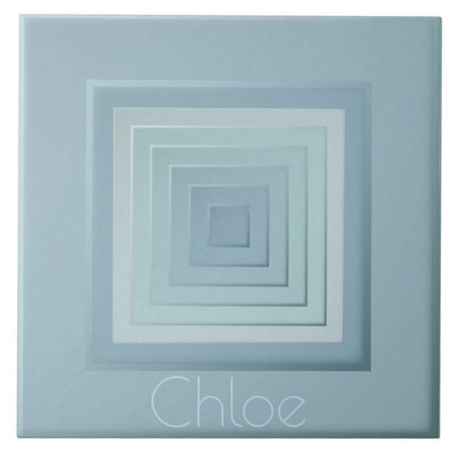 Carreau Carrés géométriques vintages (Devant)