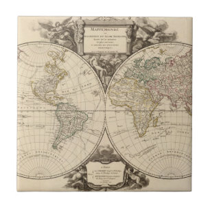 Carreau Carte 9 du monde