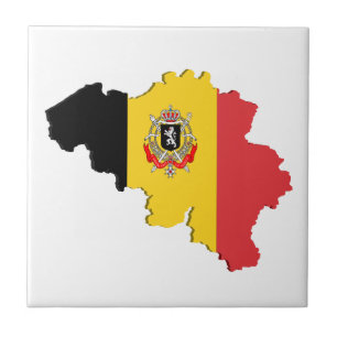 Carreau Carte de Belgique