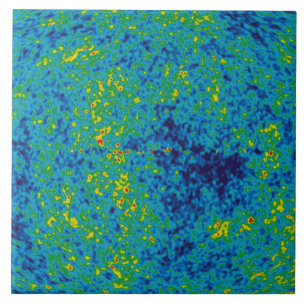 Carreau Carte de l'univers de la sonde WMAP d'anisotropie 